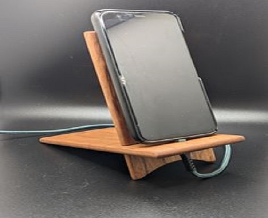 Wood Mobile Stand Office