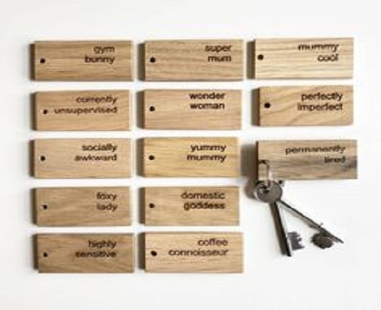 Wood Key Holders Office