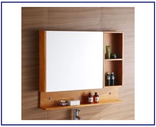 Small Mirrors with Storage