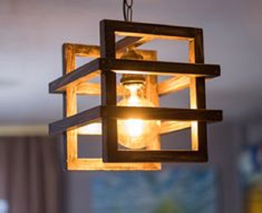 Wooden Hanging Lamps